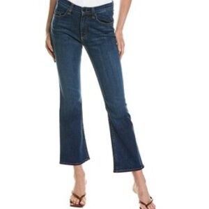 ASKK NY High-Rise Dark Vintage Crop Bootcut Jean NWT 24
